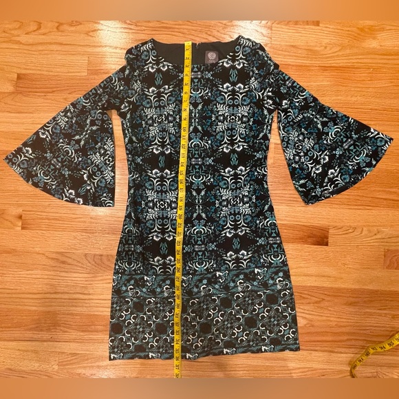 Vince Camuto Knee-Length Bell-Sleeve Dress Size 8 - Picture 5 of 7